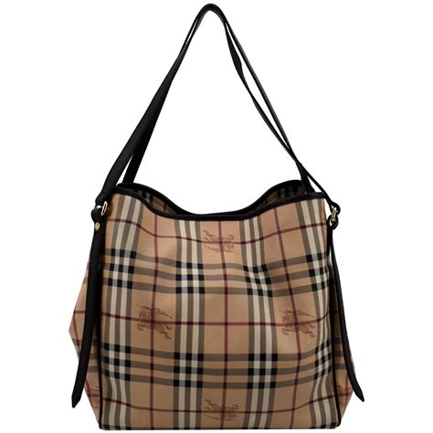 burberry house check canterbury tote|burberry haymarket bag.